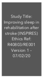 Oxford flyer 6 - Quality or Quantity of Sleep: Which Is Better for Rehab? - Stroke Exercise Training - online courses for therapists