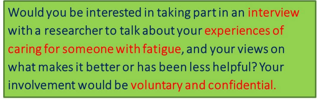 fatigue study 2 1 - Shedding Light on Fatigue: Your Experiences and Views - Stroke Rehabilitation and Exercise Training for Survivors & Specialist Stroke Courses for Therapists and Trainers, Online and Face to Face