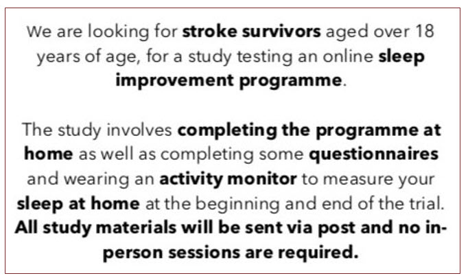 2021 03 02 16 14 34 - OXFORD UNIVERSITY RESEARCH TO IMPROVE THE SLEEP OF STROKE SURVIVORS - Stroke Rehabilitation and Exercise Training for Survivors & Specialist Stroke Courses for Therapists and Trainers, Online and Face to Face