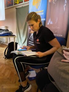 Gabis student 2 225x300 - WHY USE A TRAINING DIARY IN REHAB? - Stroke Rehabilitation and Exercise Training for Survivors & Specialist Stroke Courses for Therapists and Trainers, Online and Face to Face