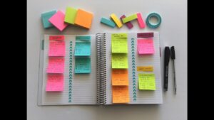 POST IT NOTES FOR ARNI STROKE REHAB TRAINING BRAIN NEUROREHAB 300x169 - WHY USE A TRAINING DIARY IN REHAB? - Stroke Rehabilitation and Exercise Training for Survivors & Specialist Stroke Courses for Therapists and Trainers, Online and Face to Face