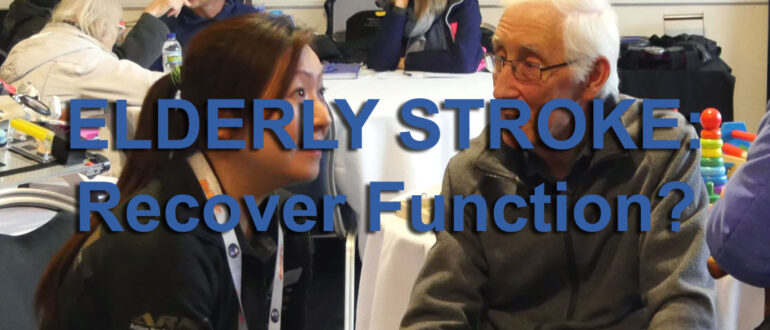 ELDERLY STROKE RECOVERY 770x330 - Home - Stroke Exercise Training - online courses for therapists