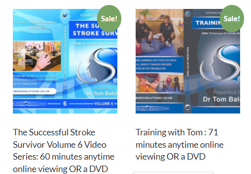 2021 12 14 12 35 29 - HAPPY XMAS! 50% OFF UNTIL WEEKEND! ARNI BOOKS, DVDs, ONLINE ANYTIME VIDEOS, T-SHIRTS ETC - Stroke Exercise Training - online courses for therapists