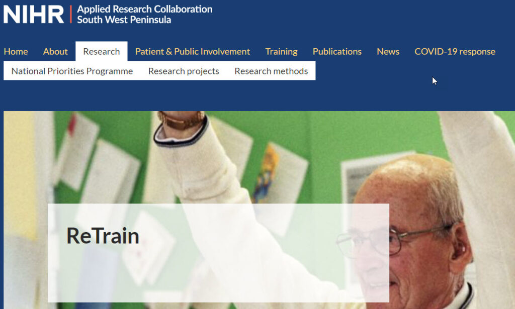 2022 12 08 15 02 21 1024x615 - 2022 ARNI RETRAIN: NIHR NATIONAL PRIORITIES PROGRAMME - Stroke Rehabilitation and Exercise Training for Survivors & Specialist Stroke Courses for Therapists and Trainers, Online and Face to Face