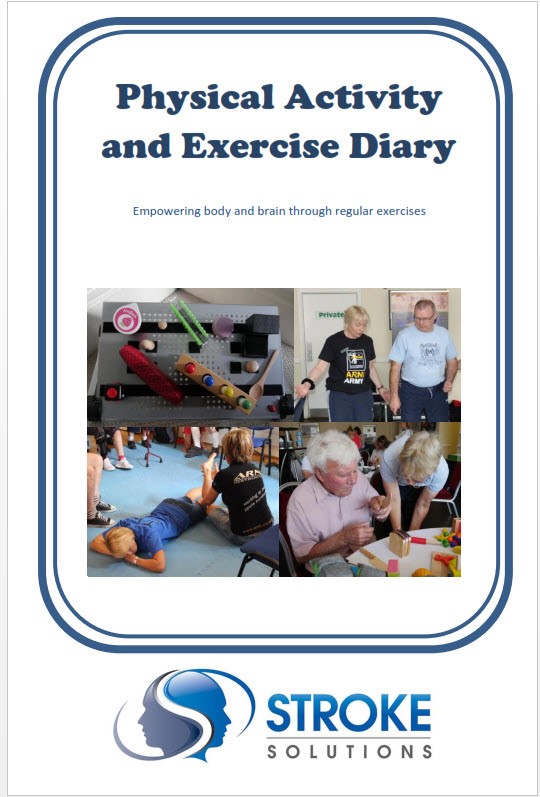 ARNI physical training diary - HOW CAN YOU REHAB FROM STROKE AT HOME? - Stroke Rehabilitation and Exercise Training for Survivors & Specialist Stroke Courses for Therapists and Trainers, Online and Face to Face
