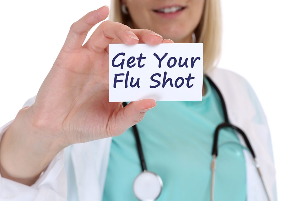 get your flu shot 1024x683 - CAN THE FLU JAB REDUCE YOUR RISK OF STROKE? - Stroke Rehabilitation and Exercise Training for Survivors & Specialist Stroke Courses for Therapists and Trainers, Online and Face to Face
