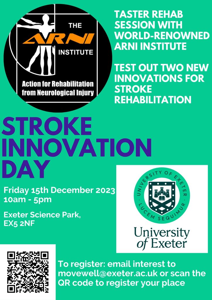 SID Poster2 724x1024 - CAN YOU IMPROVE UPPER LIMB CONTROL AFTER STROKE WITH VR? - Stroke Rehabilitation and Exercise Training for Survivors & Specialist Stroke Courses for Therapists and Trainers, Online and Face to Face